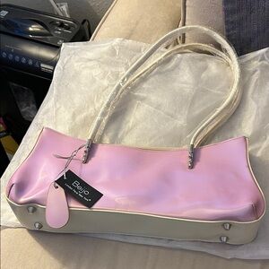 Pinkish/Lavender and Cream Women's Bag